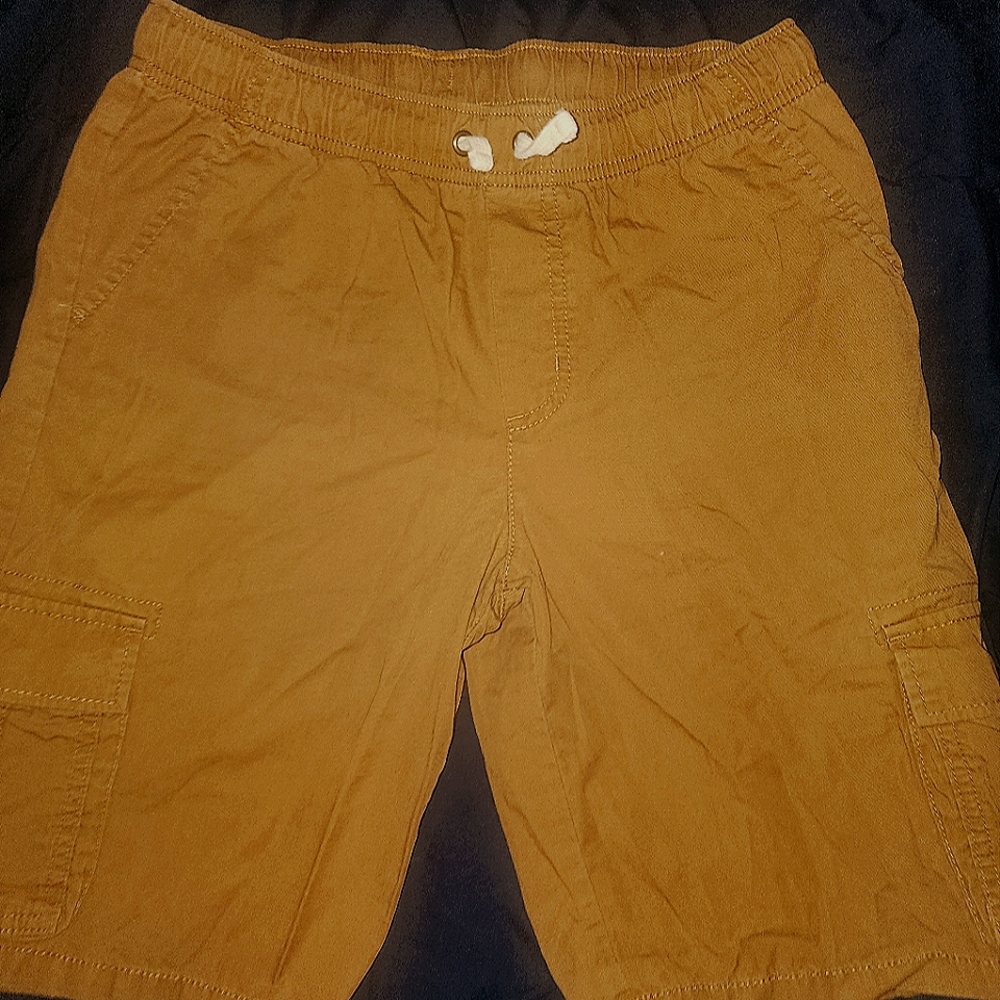Cat and Jack pull string khaki Shorts